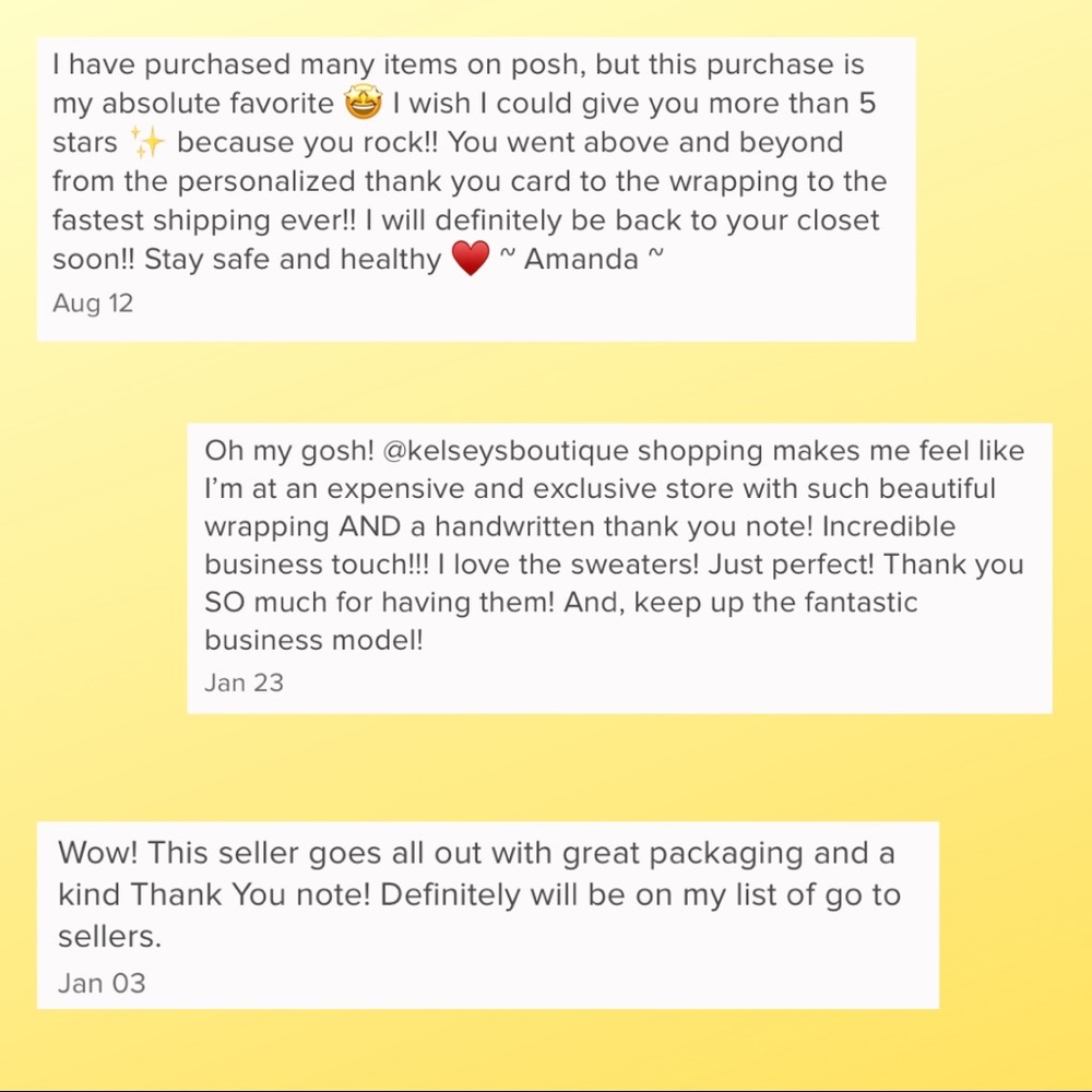 Why I Sell On Poshmark!💛 - Picture 5 of 6